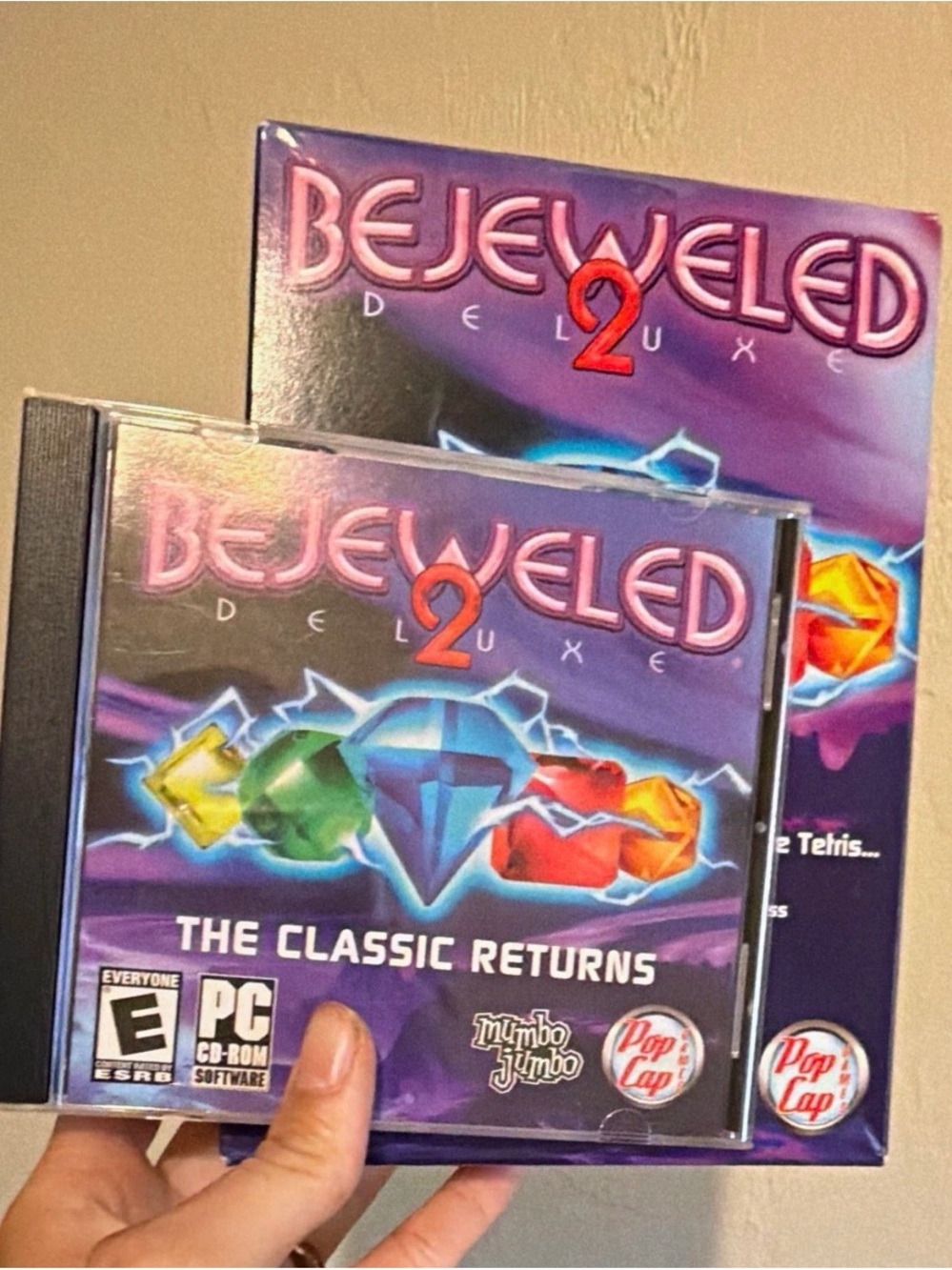 Bejeweled 2 Deluxe PC Game - PopCap Purple Edition